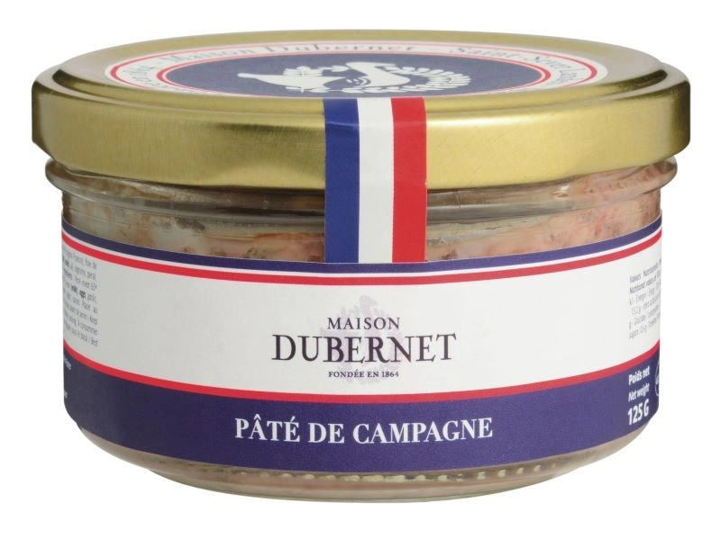 Pate Campagne De Porc Maison Dubernet 120g 0